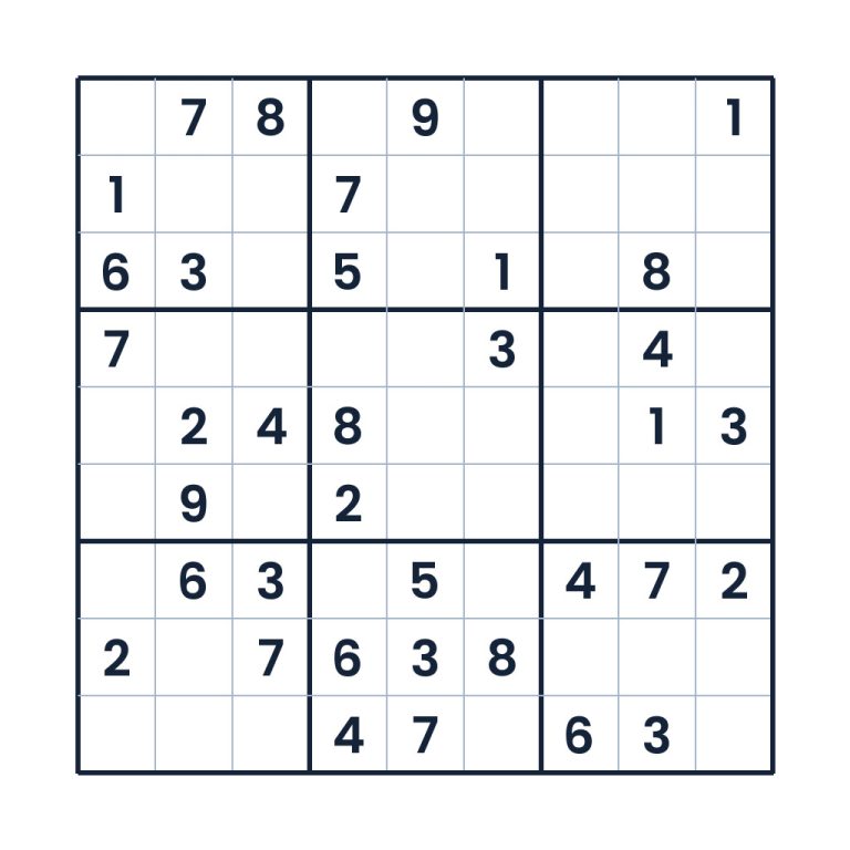 Der sichere Zahlenlauf – Sudoku online lösen oder ausdrucken