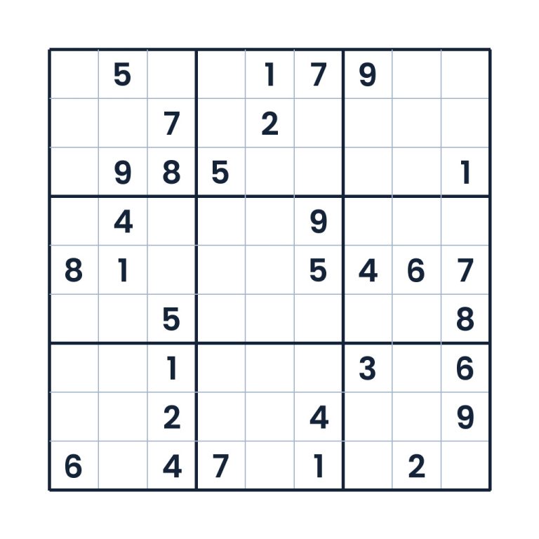 Der klare Rätselpfad – Sudoku online lösen oder ausdrucken