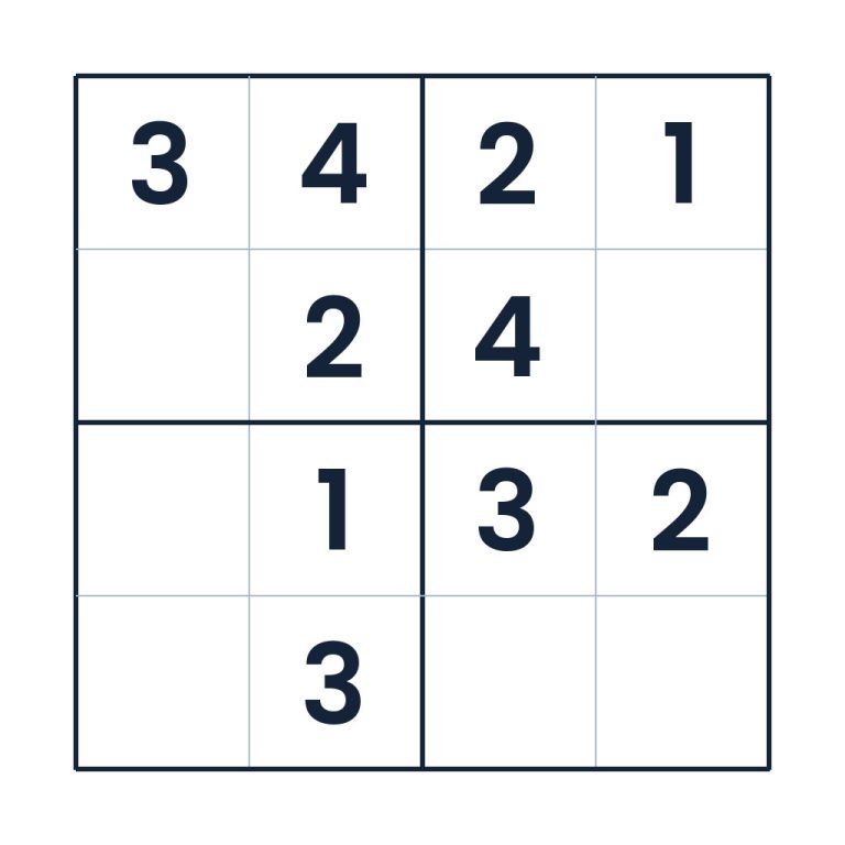 Der ruhige Rätselpfad – Sudoku online lösen oder ausdrucken