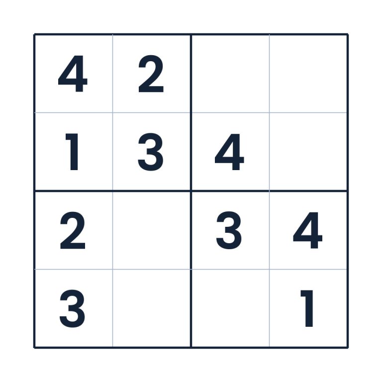 Der knifflige Rätselpfad – Sudoku online lösen oder ausdrucken