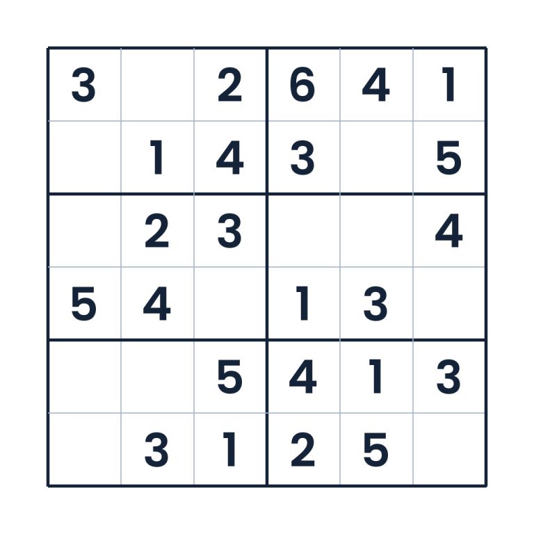 Der herausfordernde Rätselpfad – Sudoku online lösen oder ausdrucken