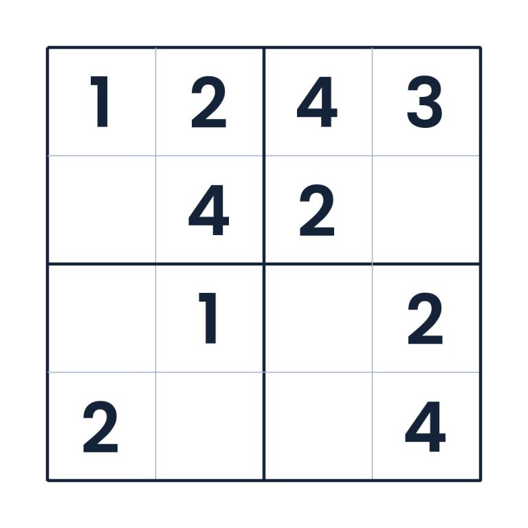 Der knifflige Logikkurs – Sudoku online lösen oder ausdrucken