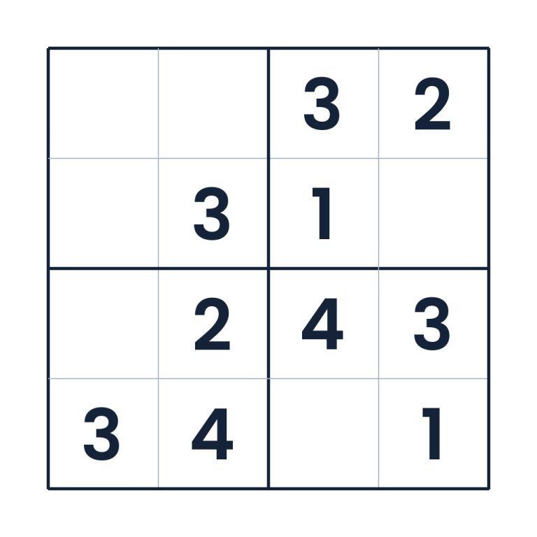 Der logische Logikkurs – Sudoku online lösen oder ausdrucken