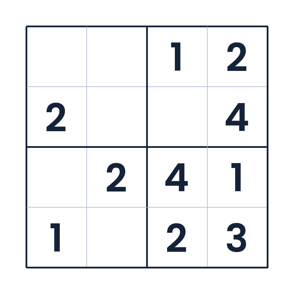 Der anspruchsvolle Logikkurs – Sudoku online lösen oder ausdrucken
