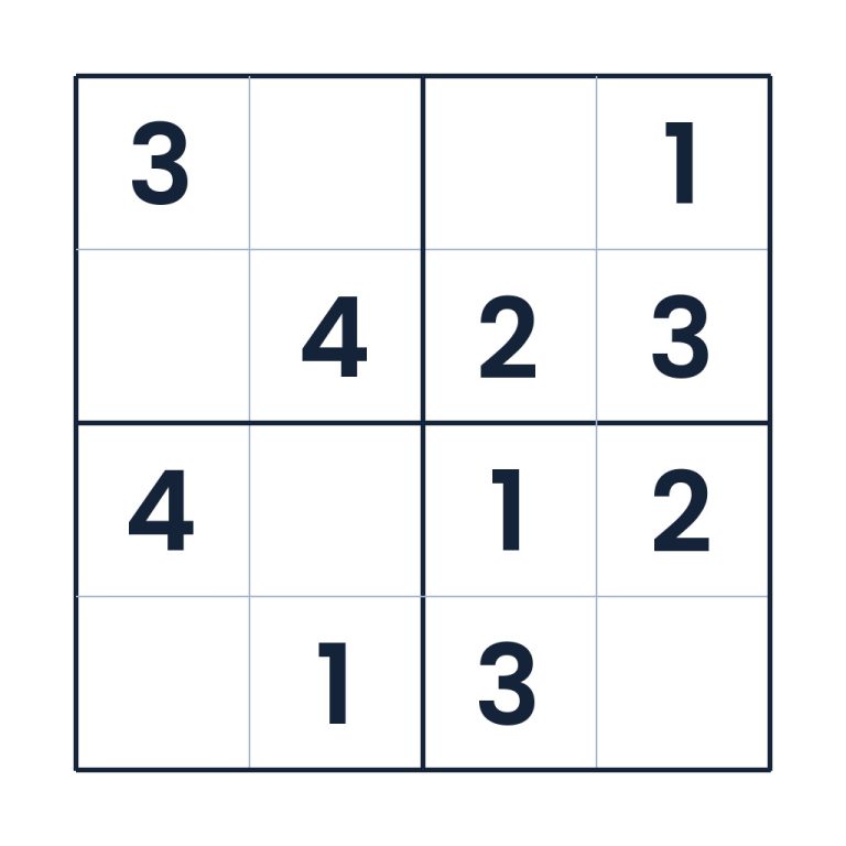 Der meisterhafte Logikkurs – Sudoku online lösen oder ausdrucken