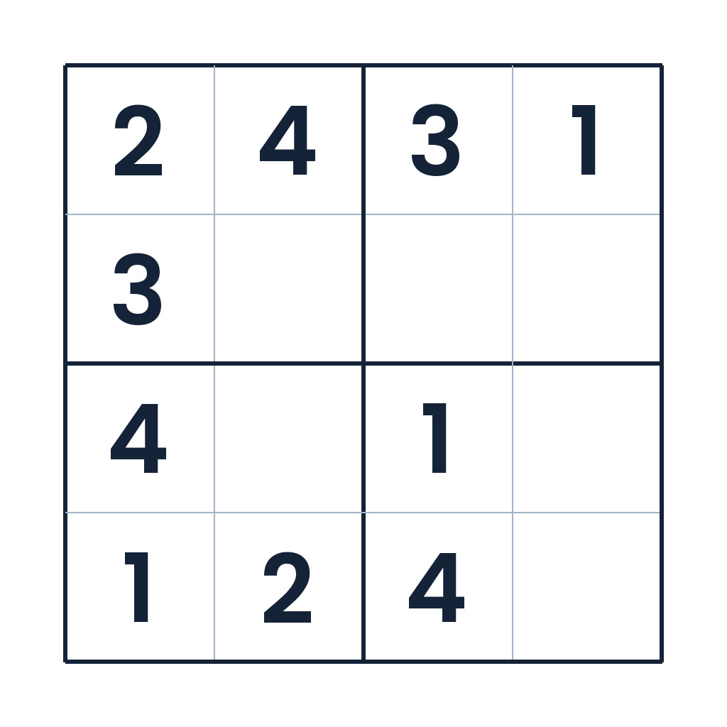 Der schlaue Logikkurs – Sudoku online lösen oder ausdrucken