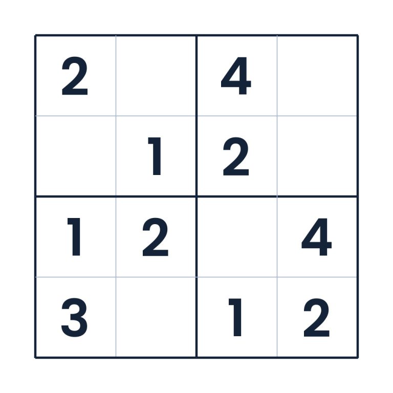 Der konzentrierte Logikkurs – Sudoku online lösen oder ausdrucken