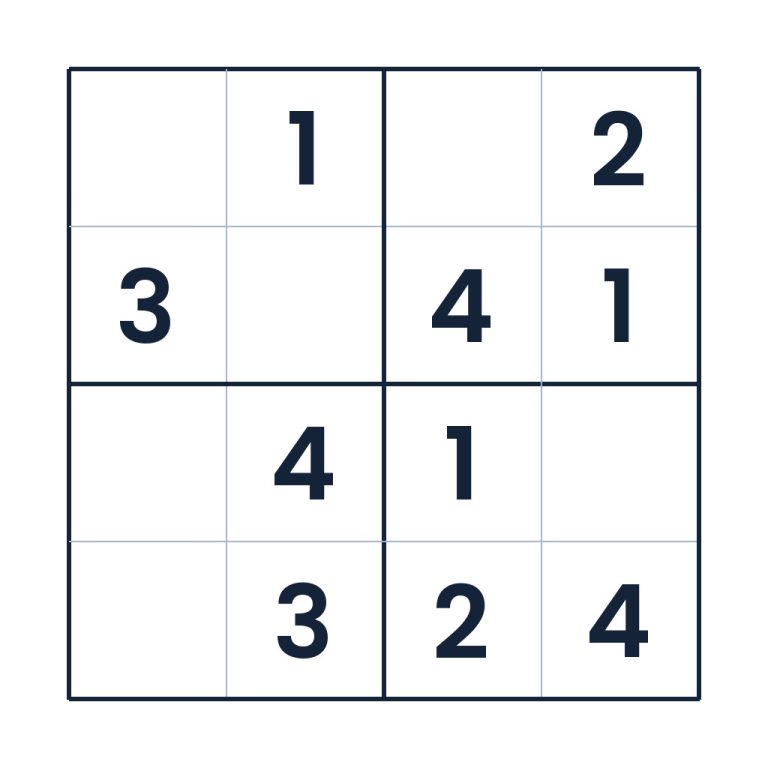 Der herausfordernde Logikkurs – Sudoku online lösen oder ausdrucken