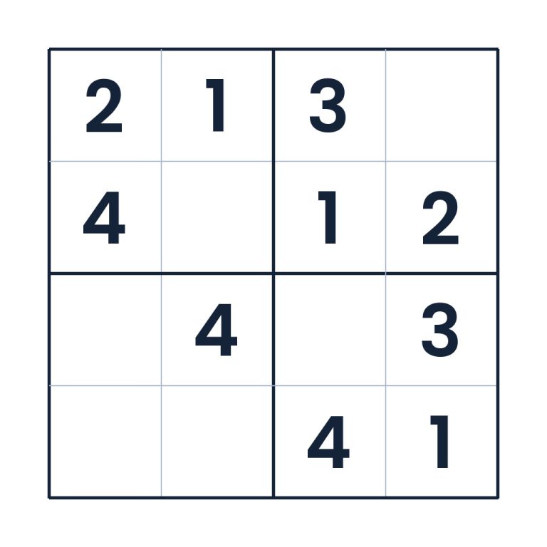 Der klare Zahlenplan – Sudoku online lösen oder ausdrucken