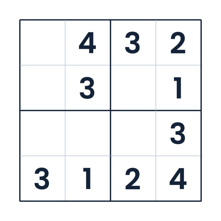 Der clevere Zahlenplan – Sudoku online lösen oder ausdrucken