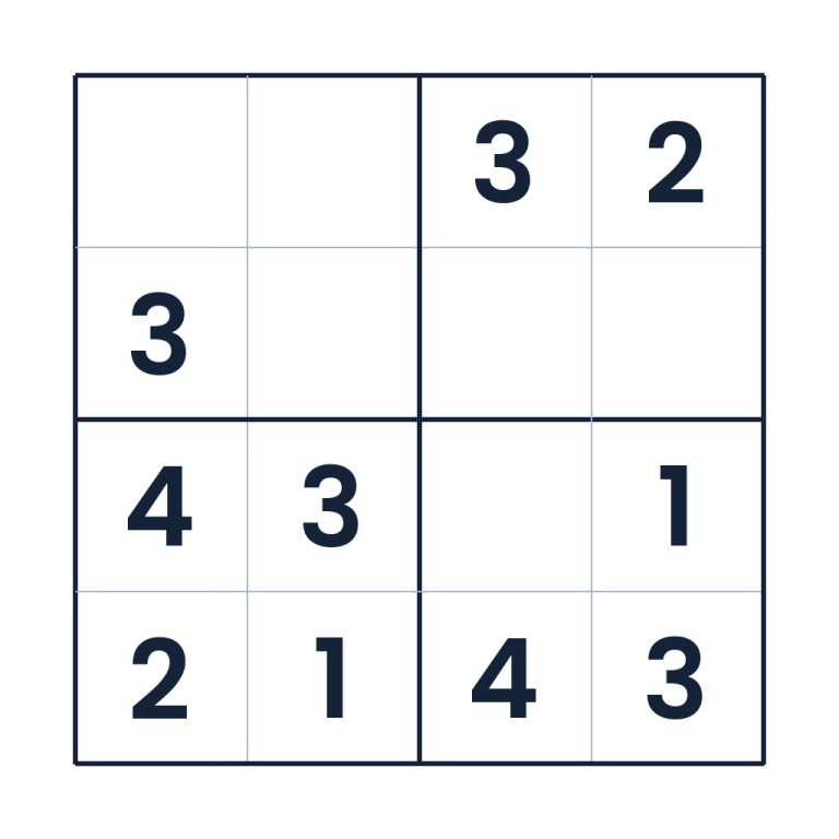 Der präzise Zahlenplan – Sudoku online lösen oder ausdrucken