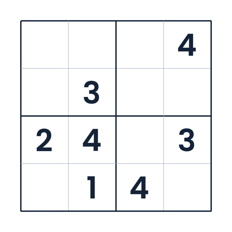 Der systematische Zahlenweg – Sudoku online lösen oder ausdrucken