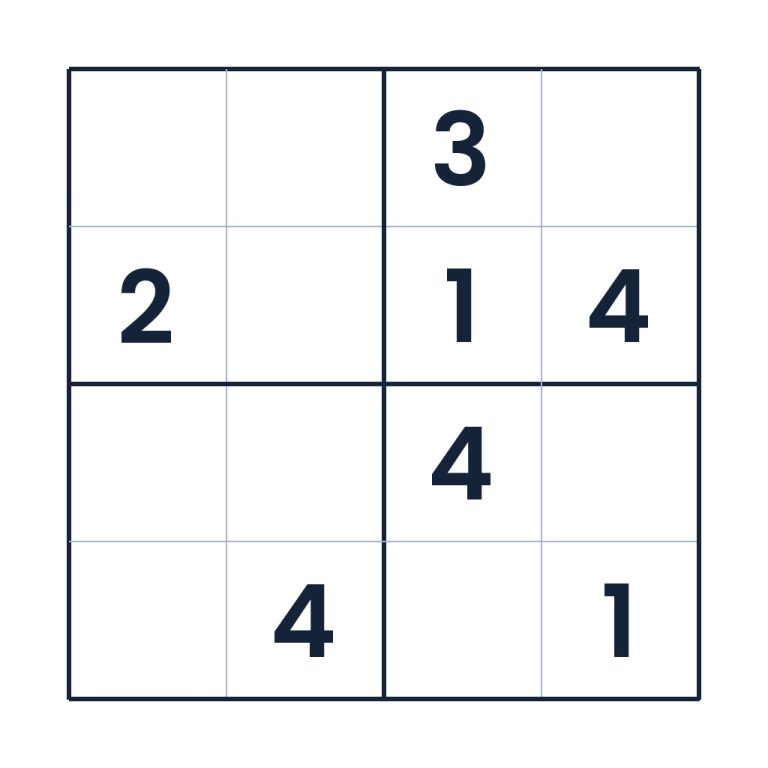 Der fokussierte Zahlenweg – Sudoku online lösen oder ausdrucken