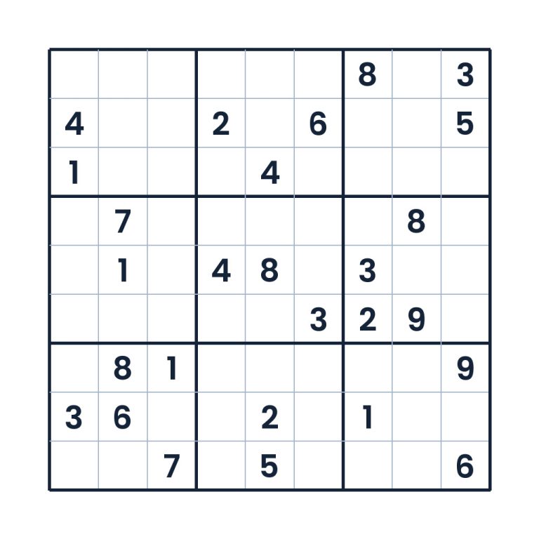 Der fokussierte Zahlenparcours – Sudoku online lösen oder ausdrucken