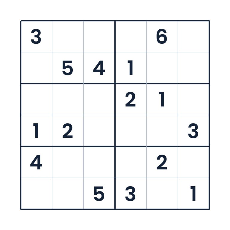 Der meisterhafte Zahlenparcours – Sudoku online lösen oder ausdrucken
