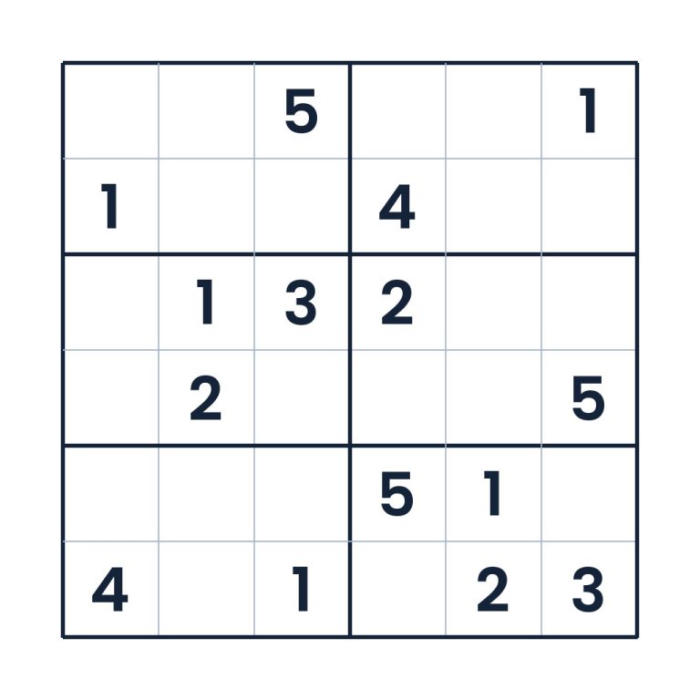 Der konzentrierte Zahlenparcours – Sudoku online lösen oder ausdrucken