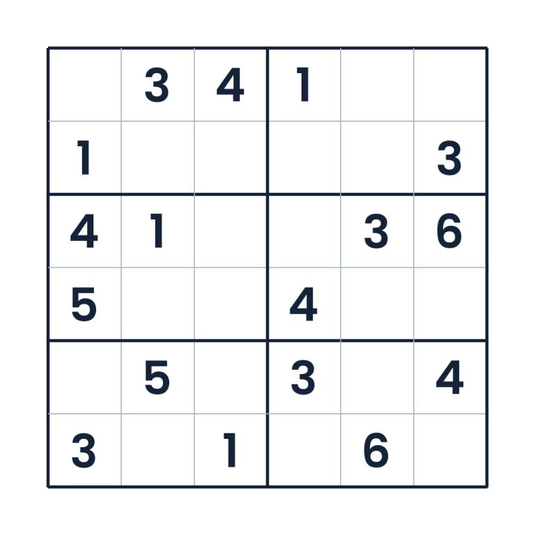 Der knifflige Logikweg – Sudoku online lösen oder ausdrucken