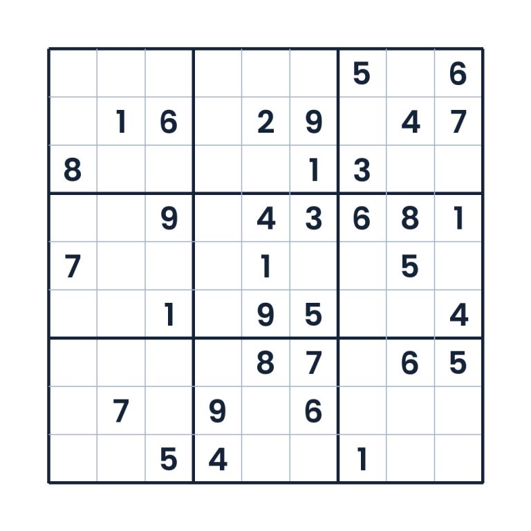 Der aufmerksame Logikweg – Sudoku online lösen oder ausdrucken