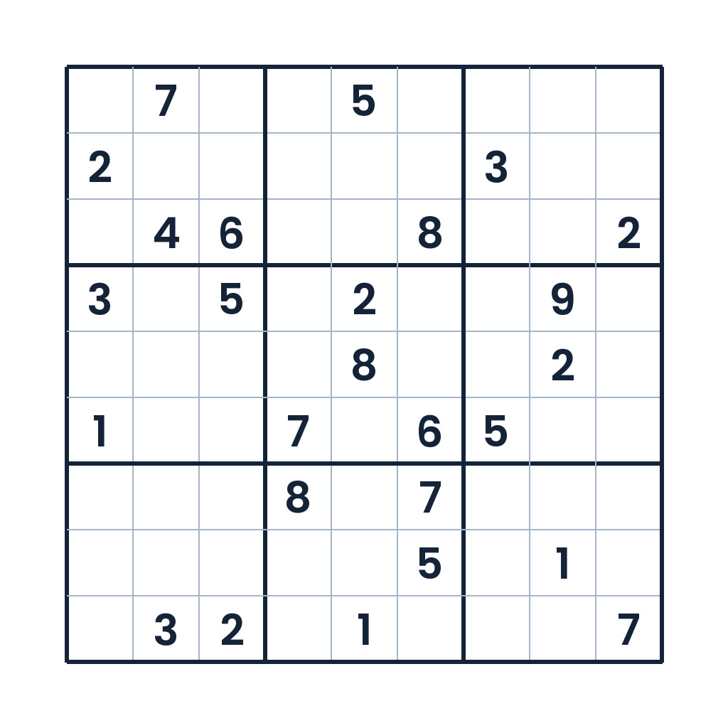Der ruhige Denkpfad – Sudoku online lösen oder ausdrucken