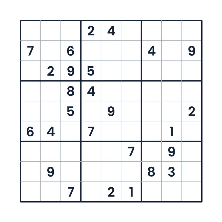 Der knifflige Denkpfad – Sudoku online lösen oder ausdrucken