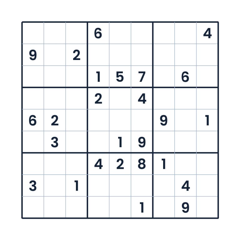 Der präzise Denkpfad – Sudoku online lösen oder ausdrucken