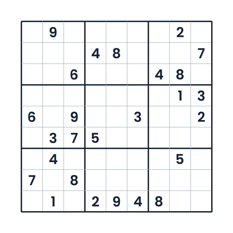 Der taktische Denkpfad – Sudoku online lösen oder ausdrucken