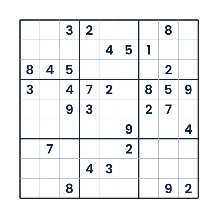 Der raffinierte Denkpfad – Sudoku online lösen oder ausdrucken