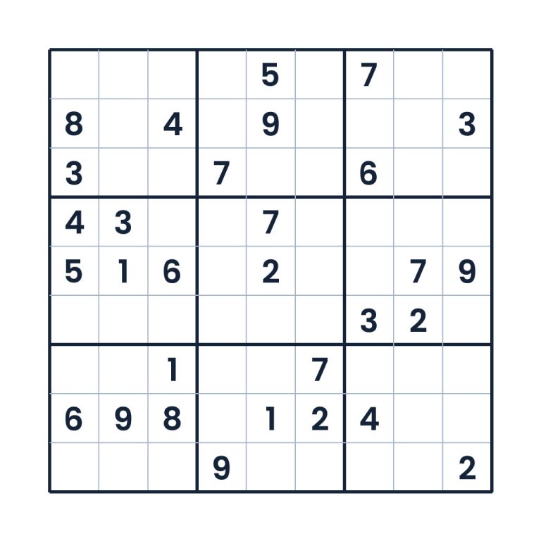 Der systematische Denkpfad – Sudoku online lösen oder ausdrucken