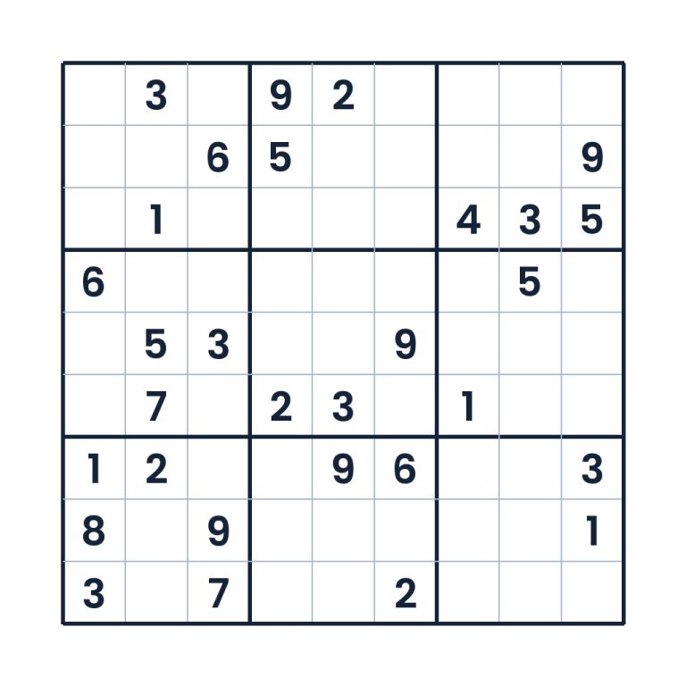 Der sichere Denkpfad – Sudoku online lösen oder ausdrucken