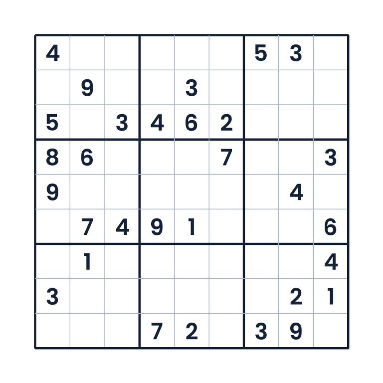 Der meisterhafte Denkpfad – Sudoku online lösen oder ausdrucken