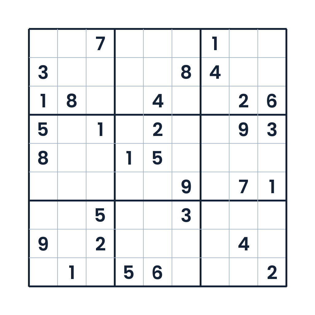 Der schlaue Denkpfad – Sudoku online lösen oder ausdrucken