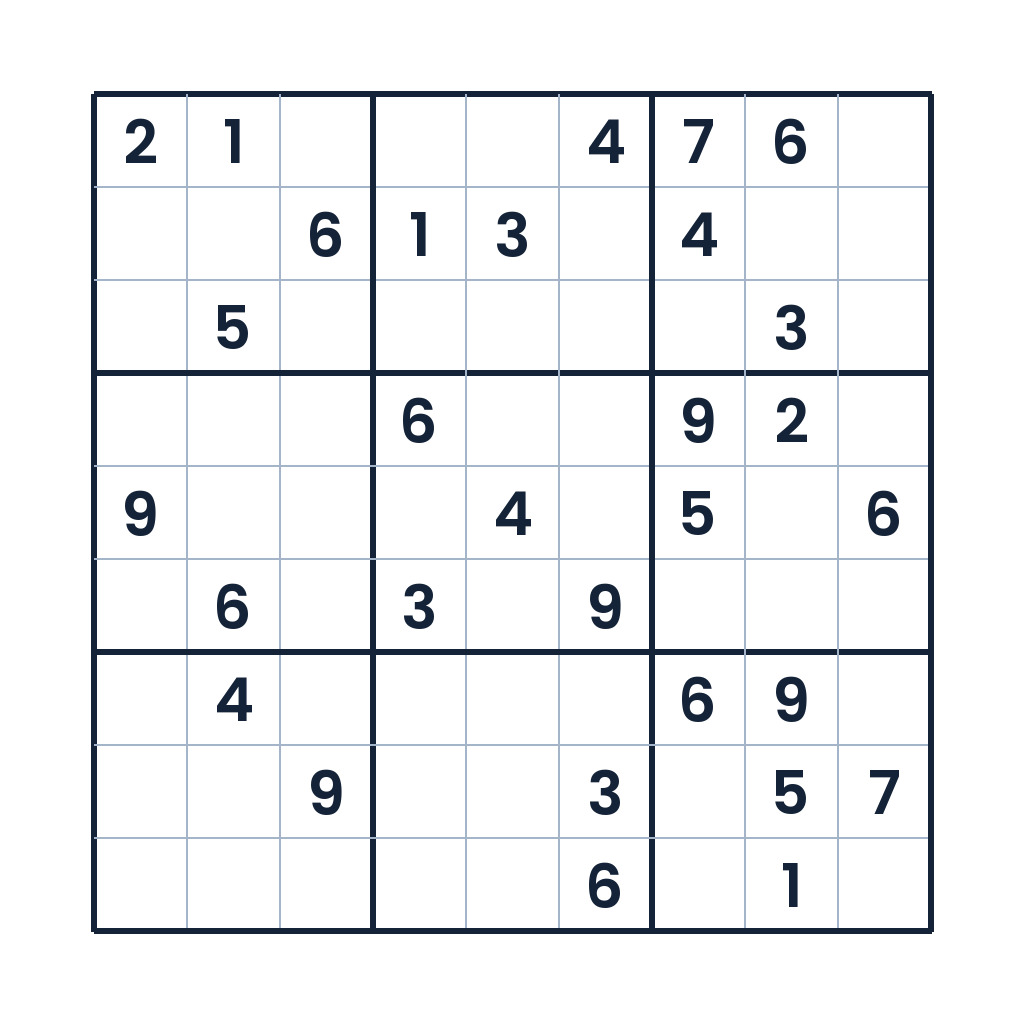 Der konzentrierte Denkpfad – Sudoku online lösen oder ausdrucken