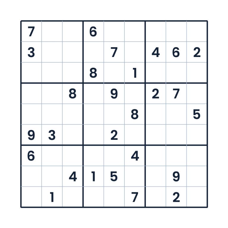Profi-Sudoku im 9x9-Zahlenraster für Kinder ab 12 Jahren