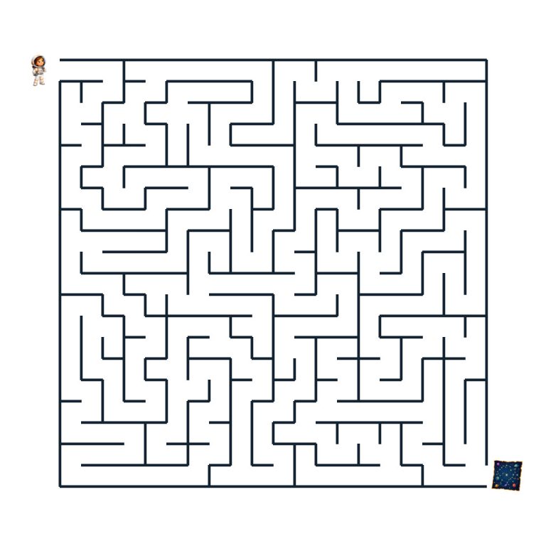 Tessa findet im Weltraum-Labyrinth den Weg zur leuchtenden Sternenkarte