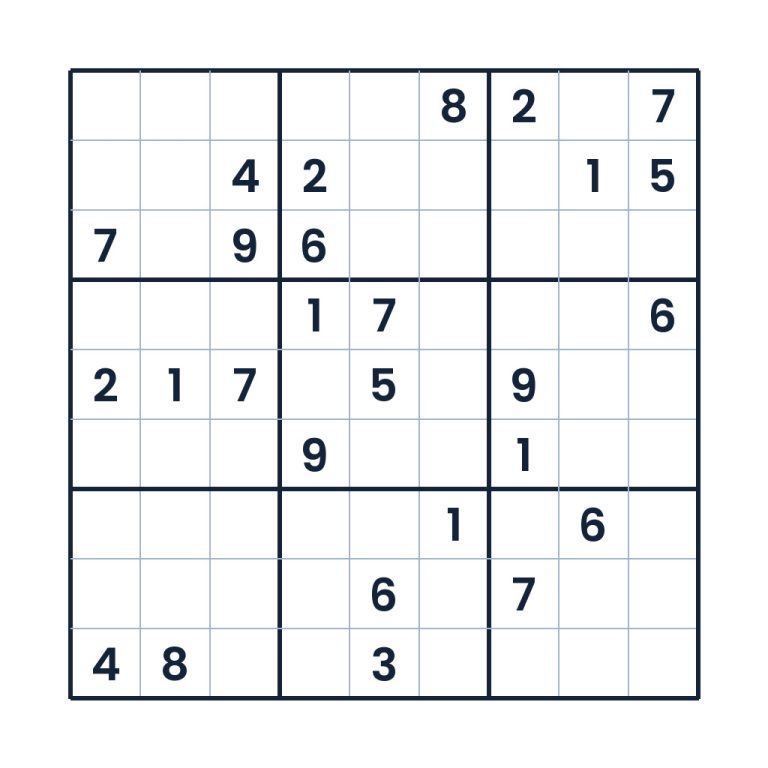9x9-Sudoku für Kinder ab 10 Jahren mit anspruchsvoller Zahlenlogik