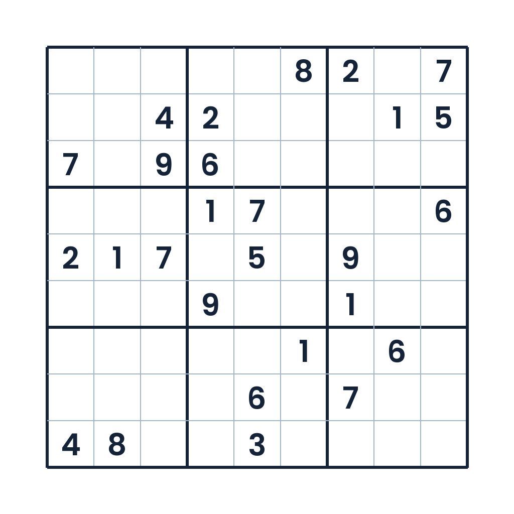 9x9-Sudoku für Kinder ab 10 Jahren mit anspruchsvoller Zahlenlogik