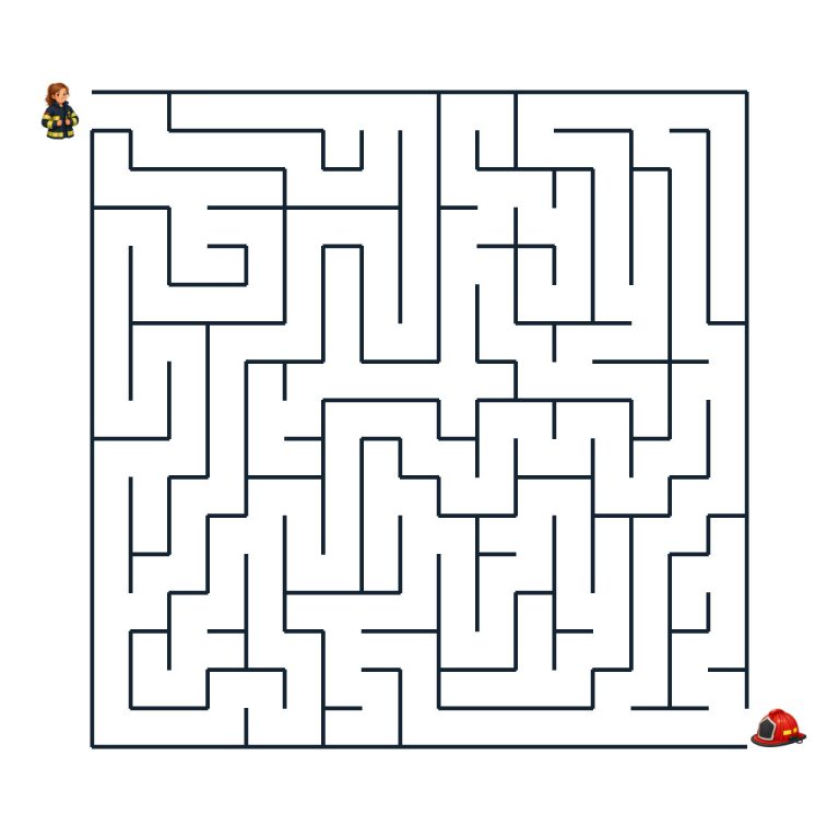 Nora findet im Feuerwehr-Labyrinth den Einsatzhelm