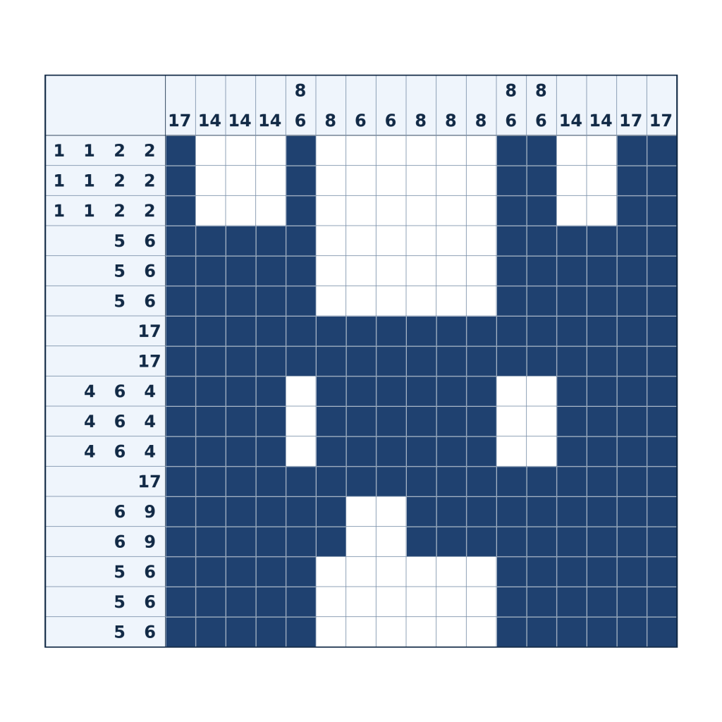 Nonogramm-Lösung: Burg