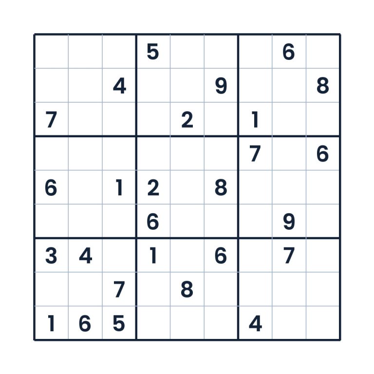 Profi-Sudoku im 9x9-Gitter für Kinder ab 10 Jahren